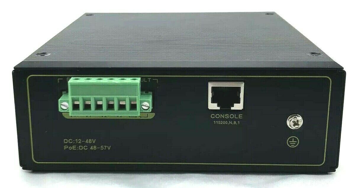 Syncom KA-GMH14 Gigabit Industrial Rugged Ethernet Switch Din Rail SFP Fiber