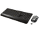 Logitech MK520 Wireless Keyboard and Mouse Enhanced Function Keys Black & Silver