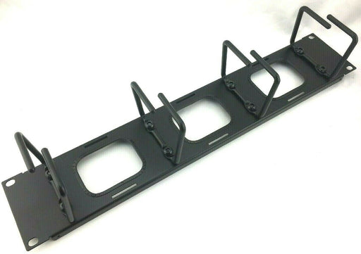 APC AR8428 Cable Organizer Pass-Through 2U Horizontal Rack Accessory Black