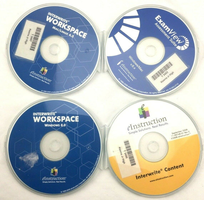 Interwrite SP400 eInstruction Pad Interactive Classroom Teaching USB B ...