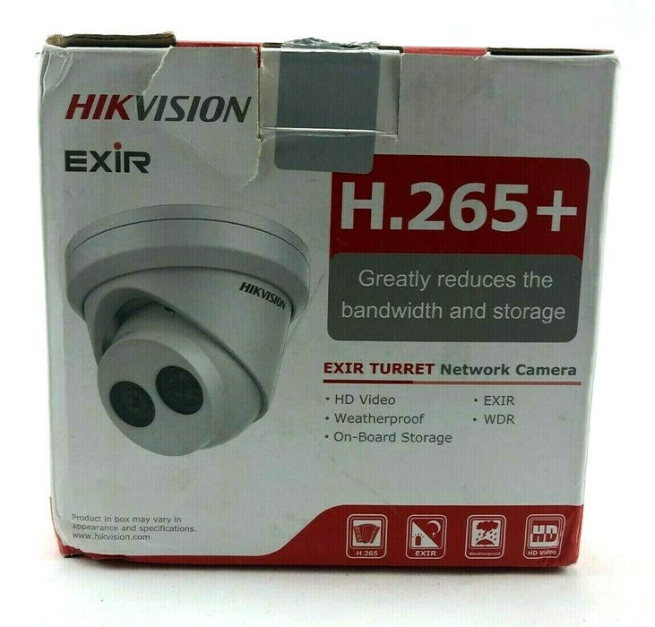Hikvision 4Mp PoE EXIR Turret Home Shop Office Security Ip Camera DS-2CD2343G0-I