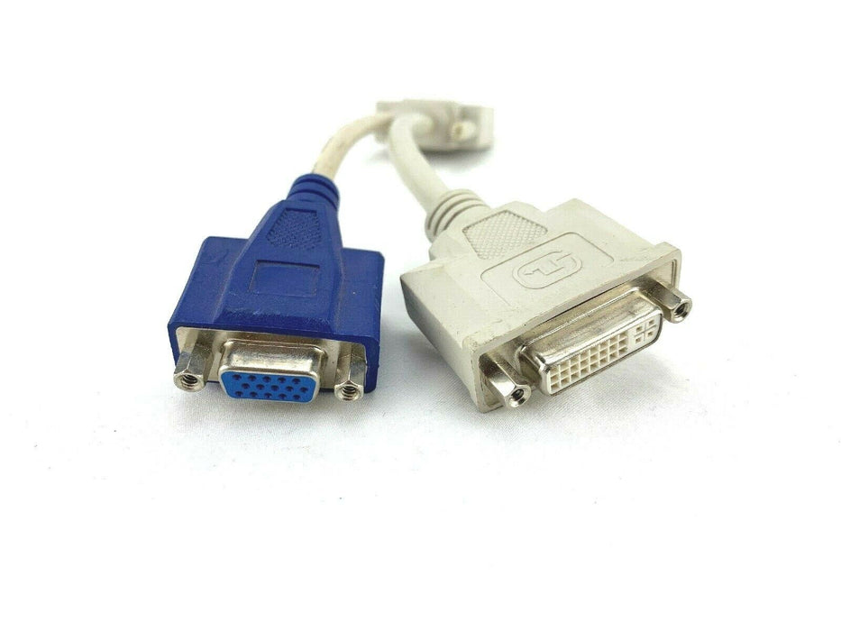 WYSE 920302-02L Cable Set DVI-I Male Dual Link to DVI-D/VGA Female Adapter USED