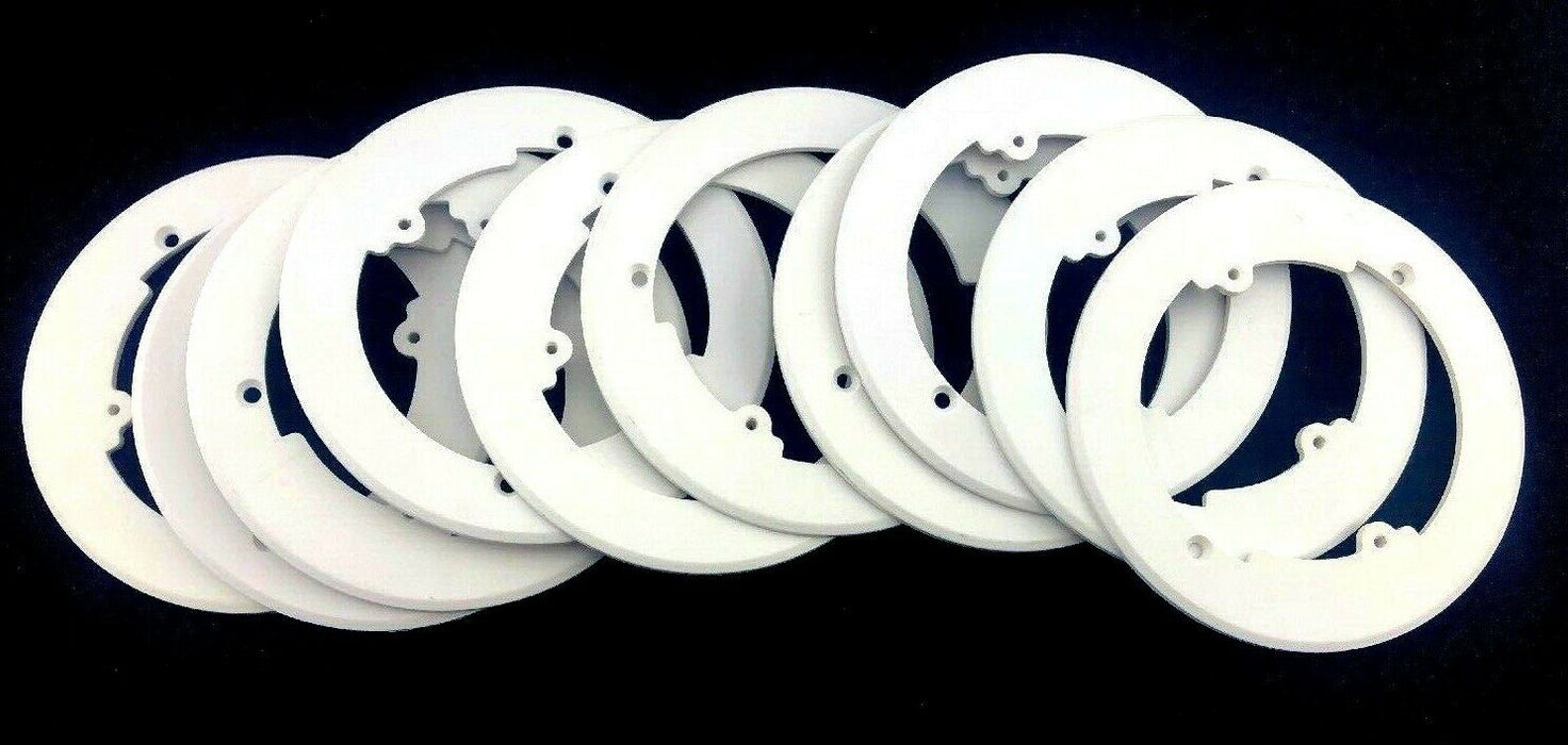 PELCO IM Series Sarix Indoor Flush Ceiling Trim Rings White (Pack of 10)