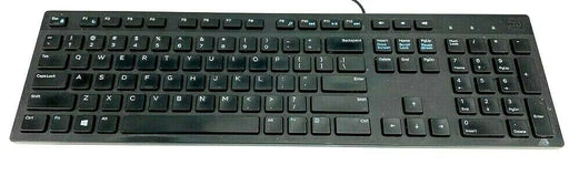 Dell Slim USB Black Keyboard English Quiet Keys Multimedia 0644G3 KB216 New