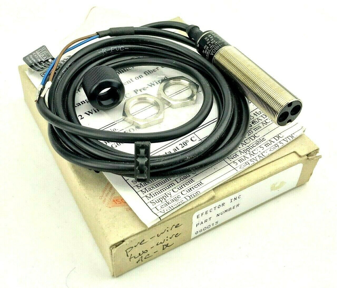Efector OG0015 Fiber Optic Amplifier OGF-HBOA/90-250V Photoelectric Sensor  NIB