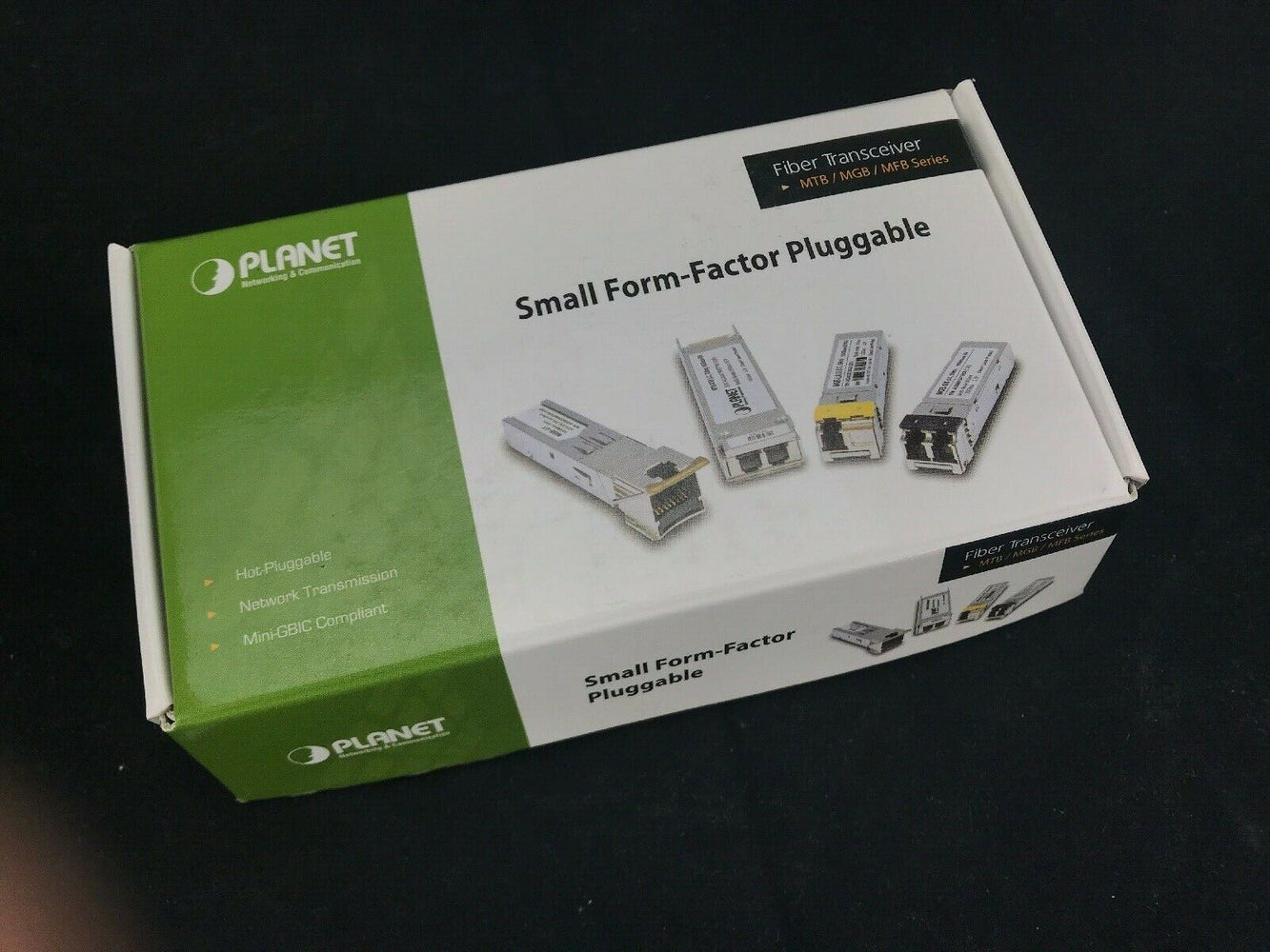 Planet Networks MGB-LA10 1000BASE-BX-U SFP TX1310/RX1550 10km Single Fiber Rx/Tx