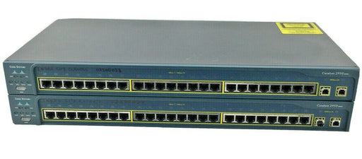 Cisco Catalyst 2950 WS-C2950SX-24 24-Port Fast Ethernet Switch Managed LOT OF 2