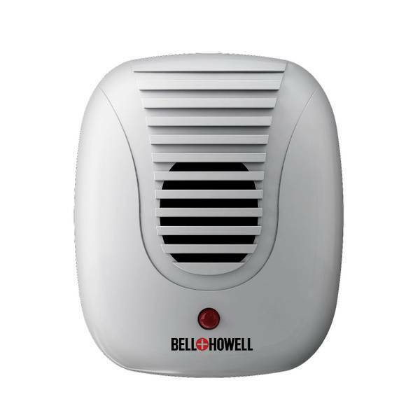 Bell and Howell 50167 Direct Plug In Ultrasonic Pest Repeller for Indoors GRAY