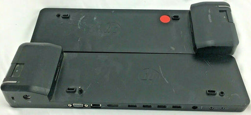 HP B9C87UT#ABA UltraSlim Docking Station for HP Elitebook FOR PARTS Lot of 2