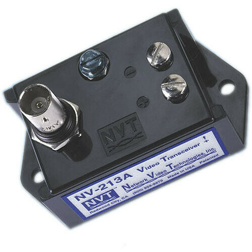 NVT NV-213A Single Channel Passive Video Transceiver Balun CCTV on Twisted Pair
