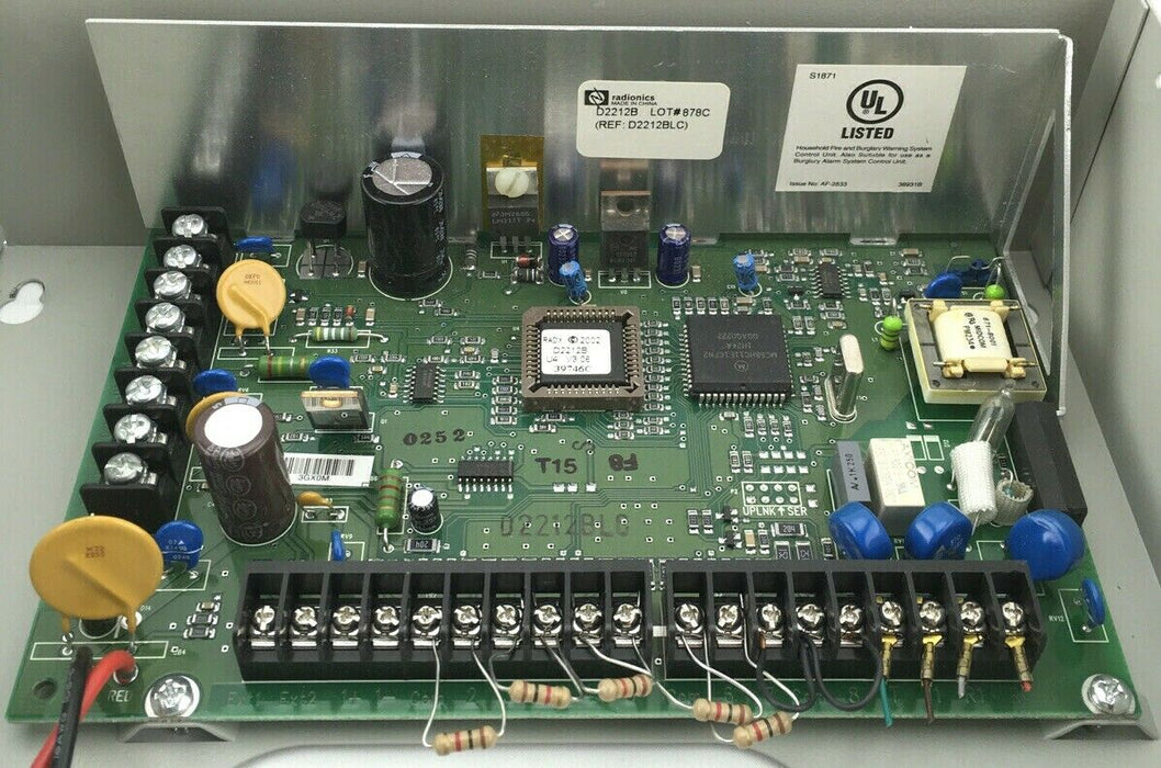 Bosch/Radionics D2212B Digital Alarm Panel Communicator Transmitter 39935D