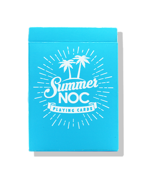 Limited Edition Summer NOC (Light Blue) Playing Cards by House of Playing Cards