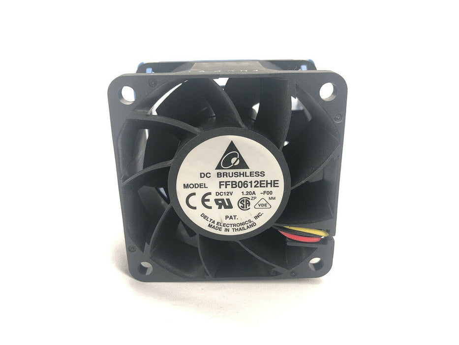 Delta 6038 FFB0612EHE 60mm 12V 1.2A 4 Wire 4 Pin Cooling Fan Dell Server LOUD