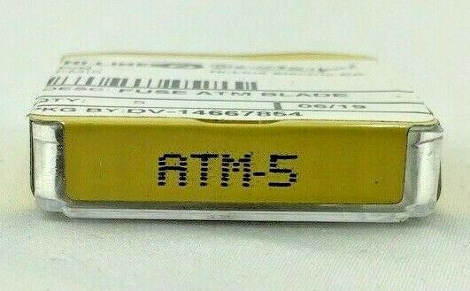 Hi-Line Bussmann FMI5 5 Amps ATM-5 Fast-Acting Mini Blade Fuses Box of Five / 5