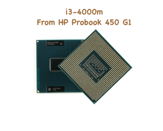 Intel Core i3-3110M CPU @2.40GHz 2MB Socket G2 SR0N1 For ProBook 450 G1 Notebook