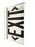 Kenall 6552-277-EL 227V Ceiling Mount Exit Sign Fixture 60Hz No Battery Included