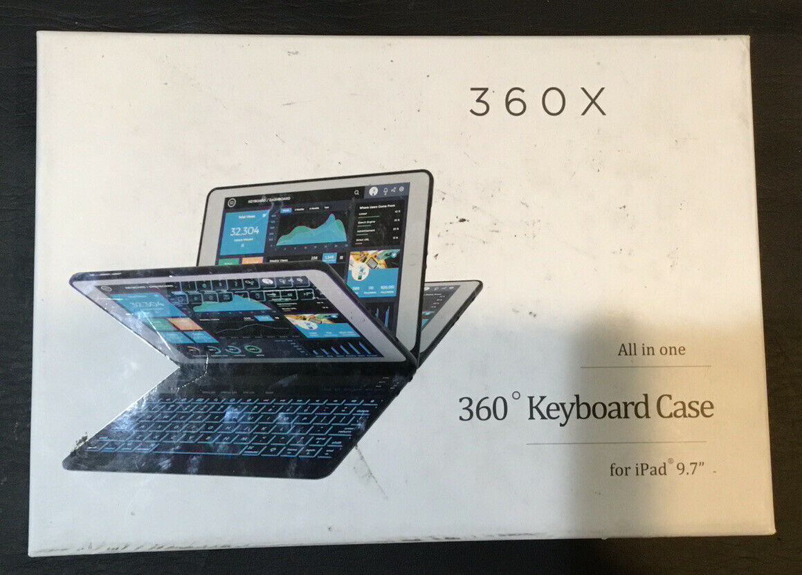 Yekbee Keyboard 360 X Yekbee Keyboard Case For Ipad