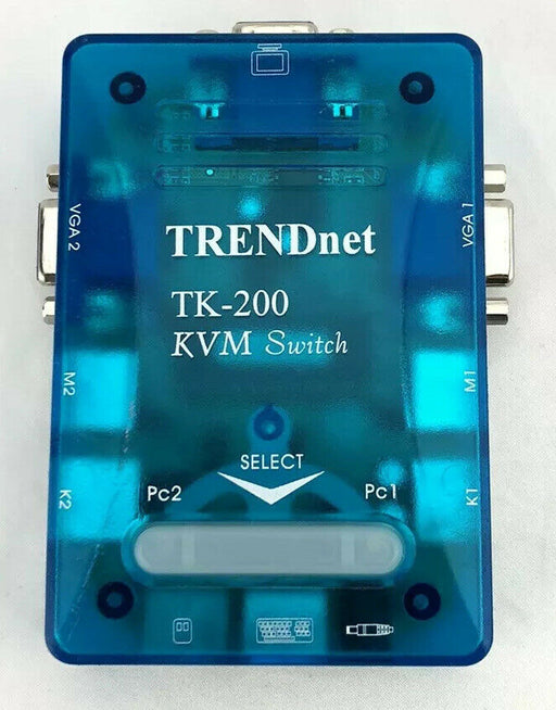 TRENDnet TK-200 KVM SWITCH -2-Port PS/2 KVM VGA Switch