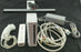 Nintendo Wii with Power, Component Cable, Sensor Bar, Wiimote, Nunchuk (RVL-001)