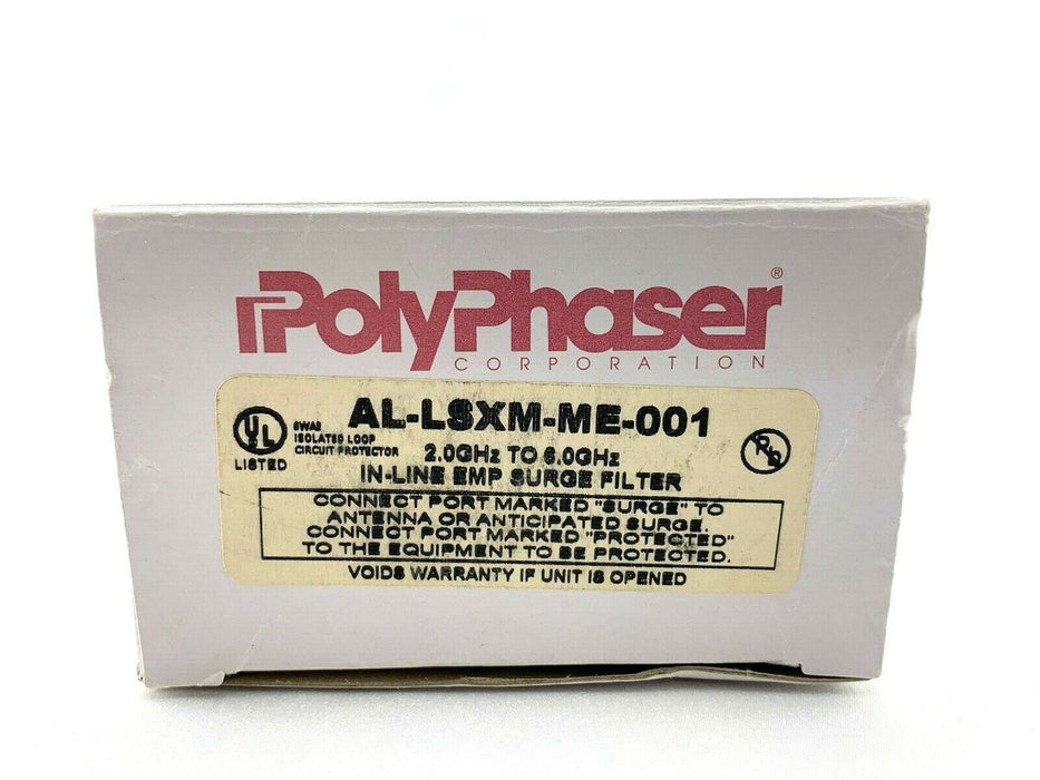 PolyPhaser AL-LSXM-ME-001 2.0GHZ - 6.0GHZ Outdoor Antenna Lightning Arrestors
