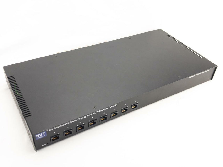NVT NV-8PS42-PVD 8-Channel Power Video Distribution CCTV Video over Cat 5e/6