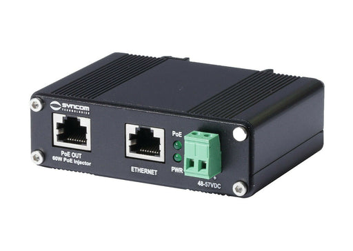 Syncom KA-POEH60 60W PoE Injector Hardened Gigabit Industrial