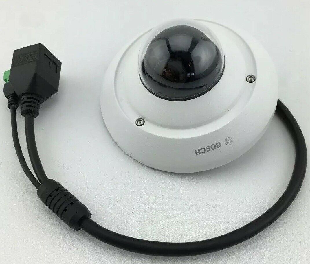 Bosch Security NUC-50022-F2 microdome IP Security Camera 1080p HD White Grade A