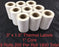 Lot of 9 Thermal Printer 3x1.5" Labels 200 Per Roll 1" Core 1800 Total for Zebra