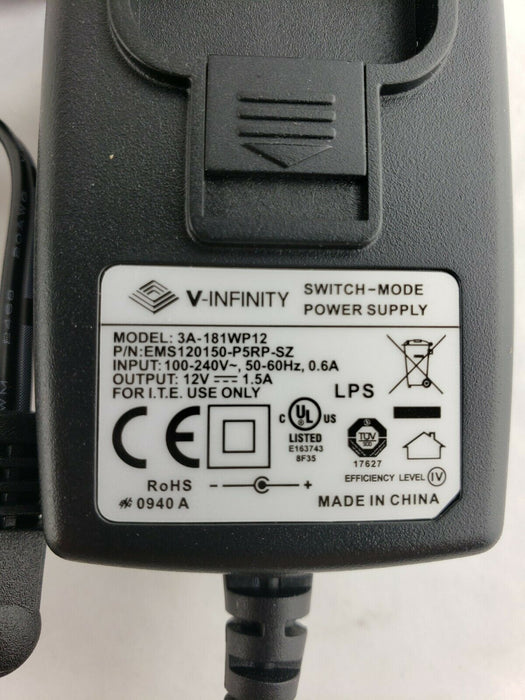 V-INFINITY SWITCH-MODE POWER SUPPLY 5V 1.2A WITH CHANGABLE CONNECTORS