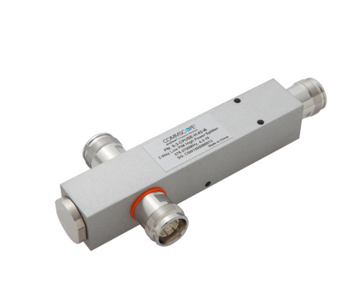 CommScope 2-way Low PIM Reactive Power Splitter 555-2700MHz | S-2-CPUSE-H-43-i6