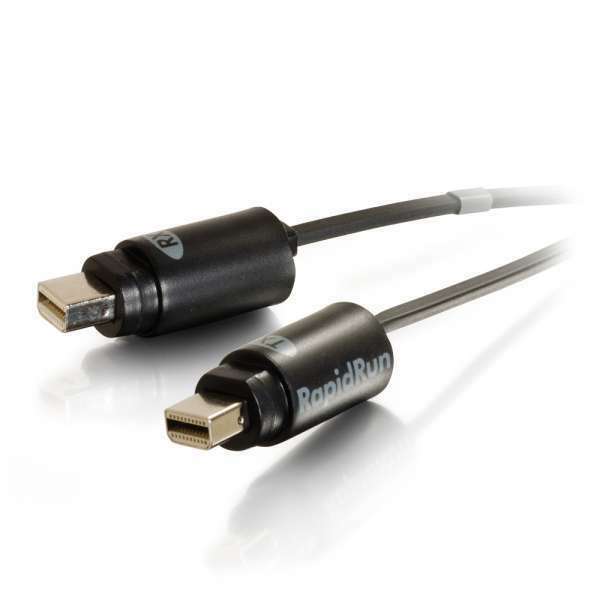 C2G E239937 RapidRun Optical Runner Cable Plenum OFNP-Rated Fiber Spool 750'