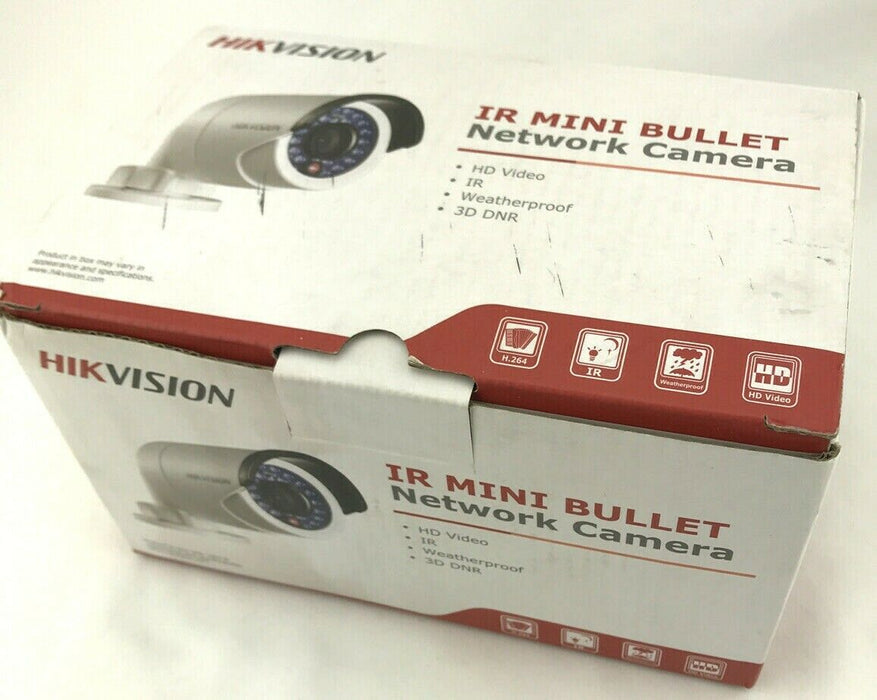 Hikvision DS-2CD2042WD-I IR Mini Bullet Network Camera 4mm 4MP 1080p HD PoE