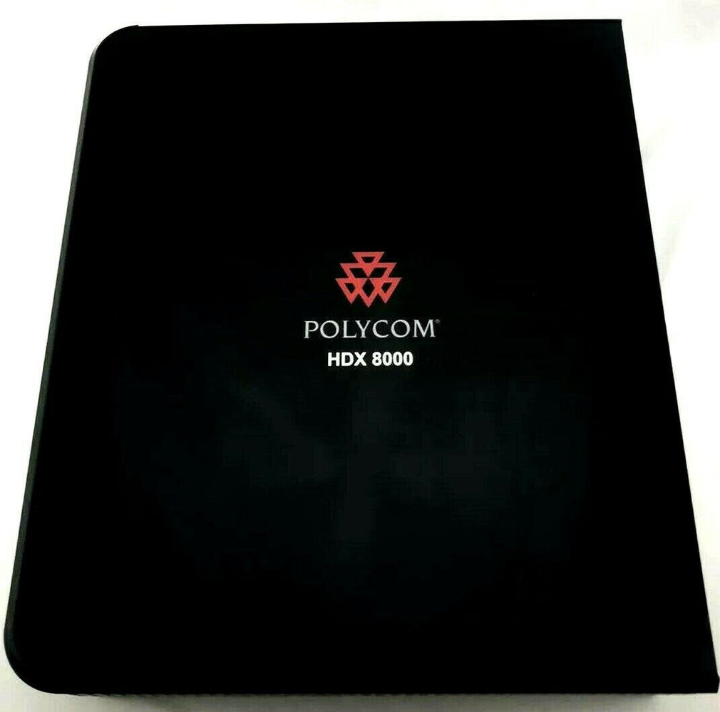 POLYCOM HDX 8000 2201-27951-001HD NTSC video conference system base unit w/power