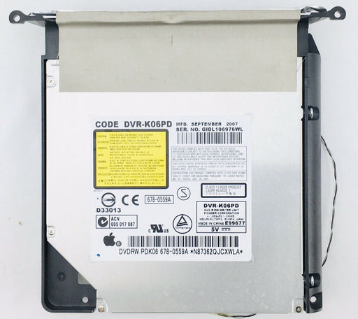 Apple iMac A1224 SuperDrive DVD-RW 678-0559A DVR-K06PD #65
