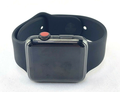 Apple Watch Series 3 42mm Black Stainless Steel Space Black Sport LTE Cellular