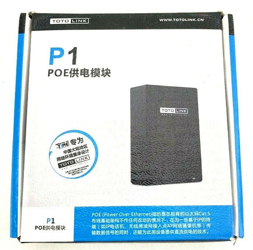 Totolink POE100 Power over Ethernet Midspan Injector 802.3af Magnetic Mount