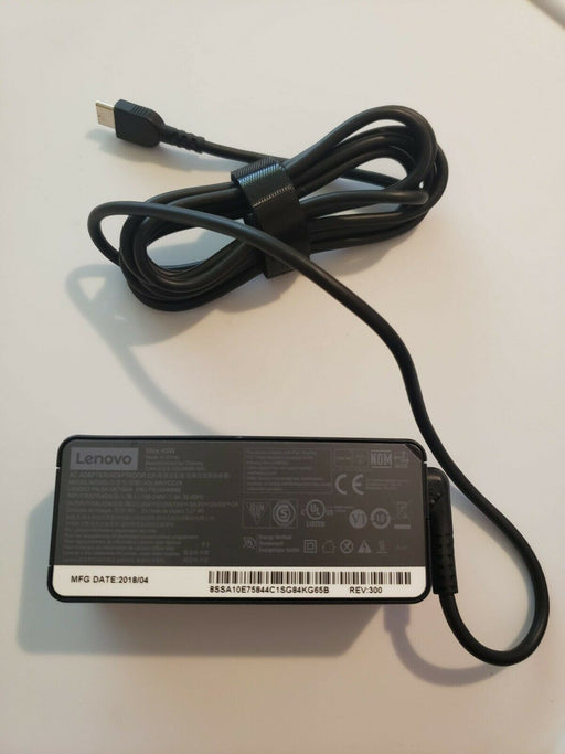 Lenovo 45W USB-C Type C Power Supply ADLX45YCC2A 5V-20V