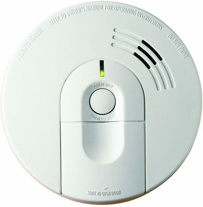 Kidde i4618 Firex Smoke Alarm Hardwired w/ Battery Backup and Hush Item 21007581