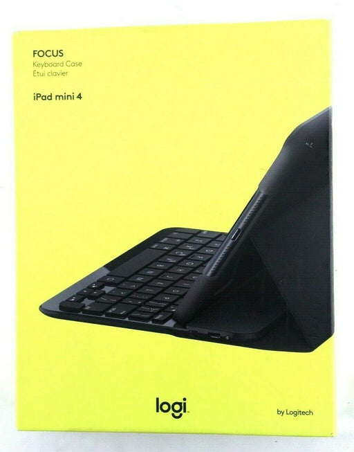 Logitech Logi Focus Keyboard Case with Integrated Keyboard for iPad mini 4