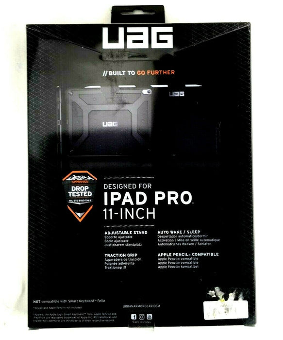 UAG Urban Armor Gear Metropolis Case iPad Pro 11 inch Pencil Holder Dark Blue