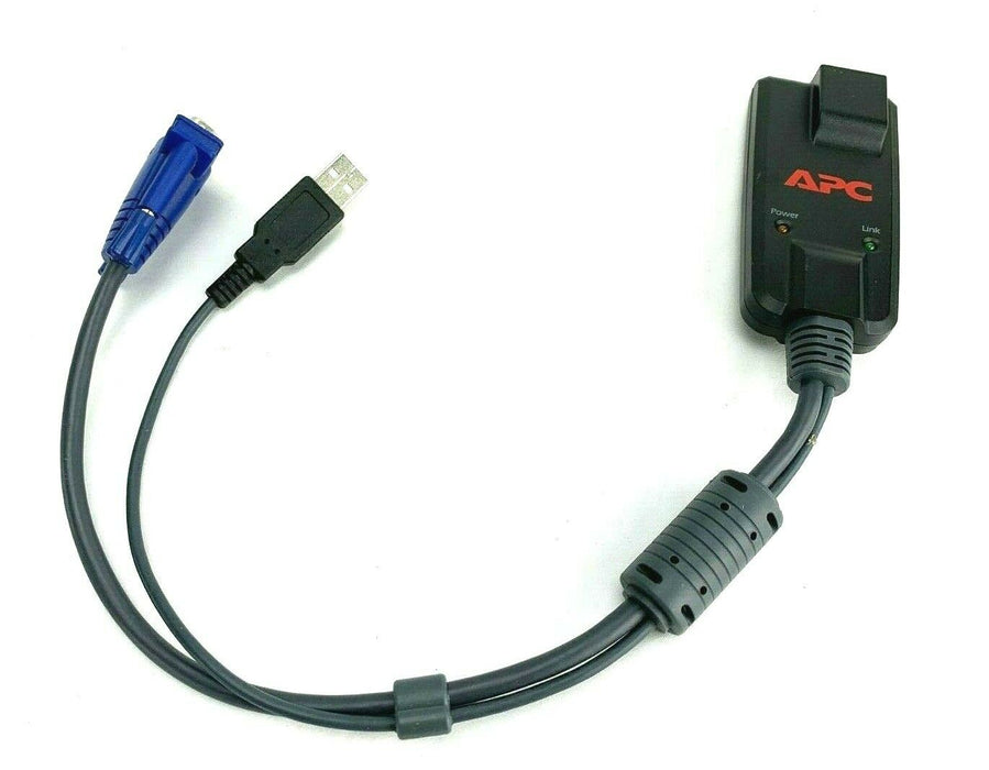 APC KVM-USB KVM 2G Server Module Virtual Media RJ45 VGA, Windows Unix Linux Sun