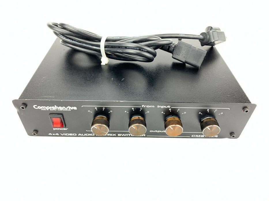 Comprehensive CMS-4X4 4-Channel Video Audio Matrix Switcher