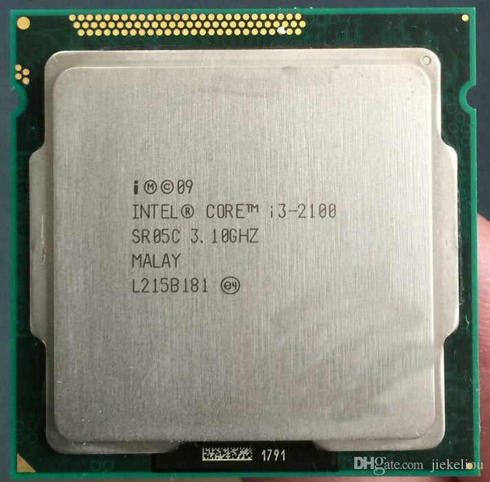 Intel Core i3-2100 (2nd Gen) 3.1GHz Dual Core Desktop CPU 3MB LGA1155 SR05C