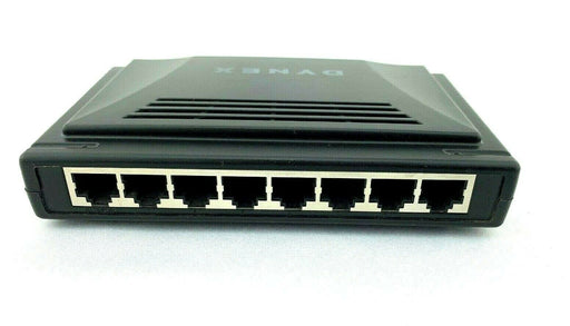 Dynex DX-ESW8 V3 8 Port 10/100 Fast Ethernet Managed Switch 9VDC 0.6A
