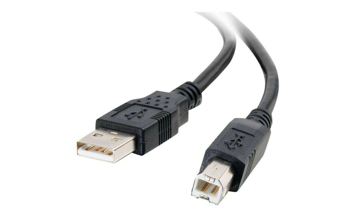 USB A TO B M/M Cable LOT OF 5X printer/audio cable