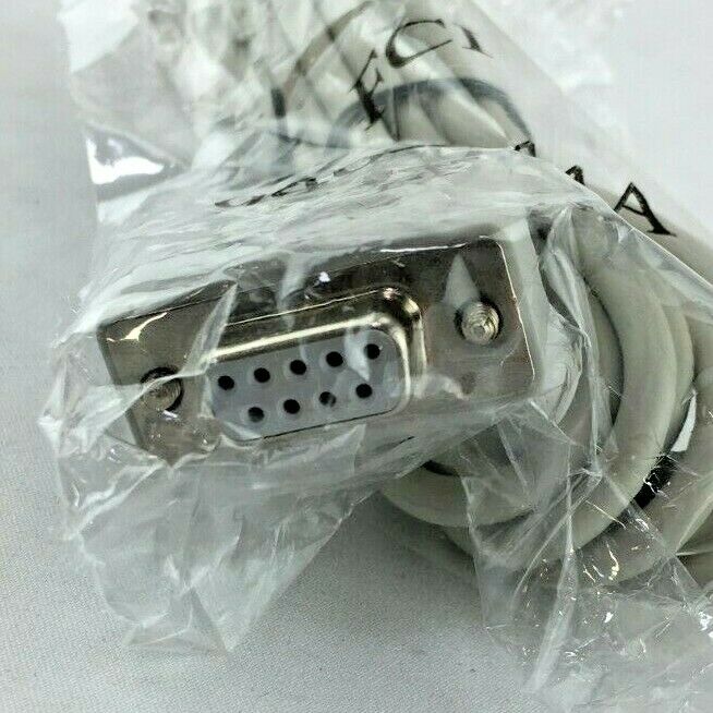 APC 940-0144A PDU Serial Console Cable DB9 Female to RJ12 Male 7 ft Gray NEW