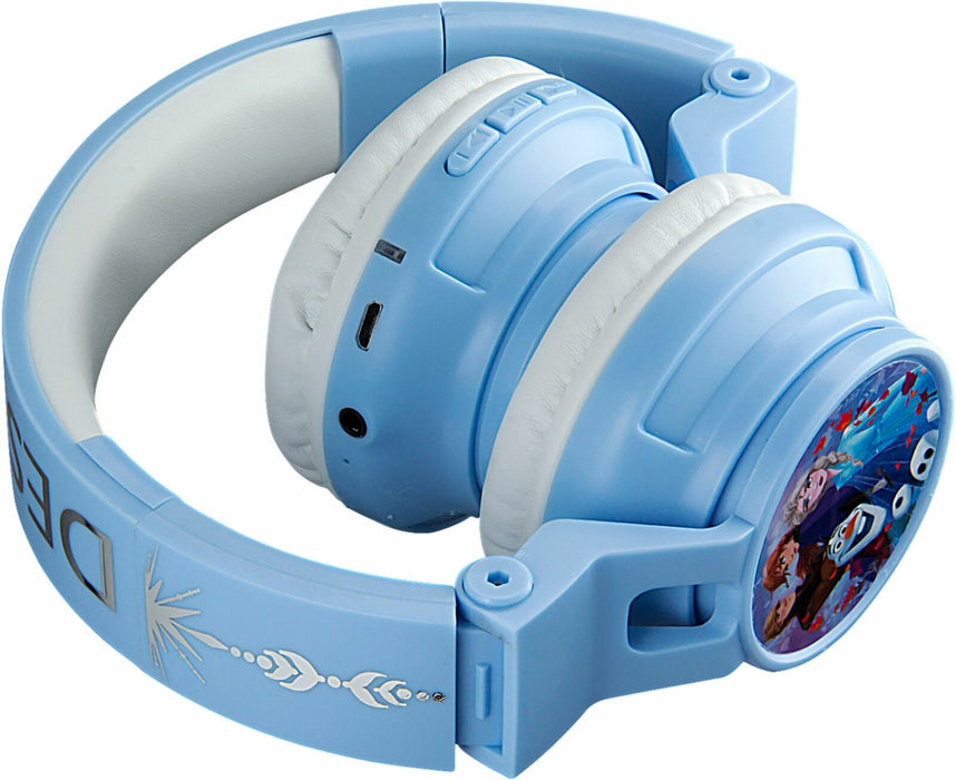 Frozen II Kid Headphones Wireless Bluetooth 28 Hours Playback Disney Movie eKids