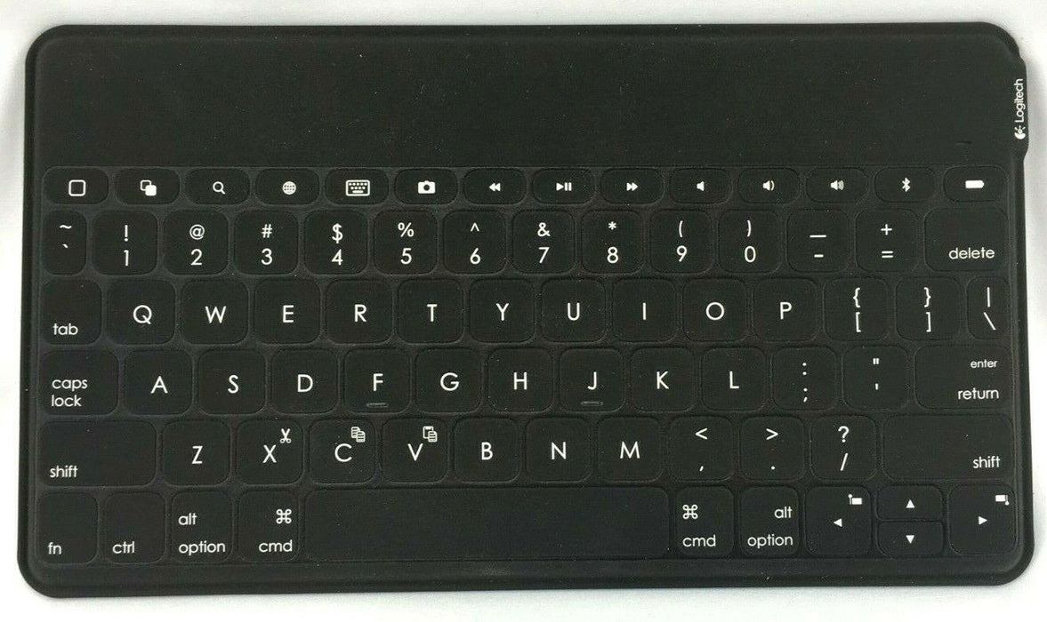 Logitech Keys-To-Go Keyboard for iPad, iPhone, Apple TV Wireless Bluetooth Black
