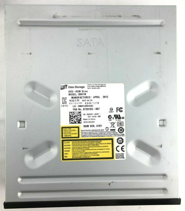 LG (H-L) DH41N DVD-ROM Drive Optical 16x Internal SATA 5.25-inch Black