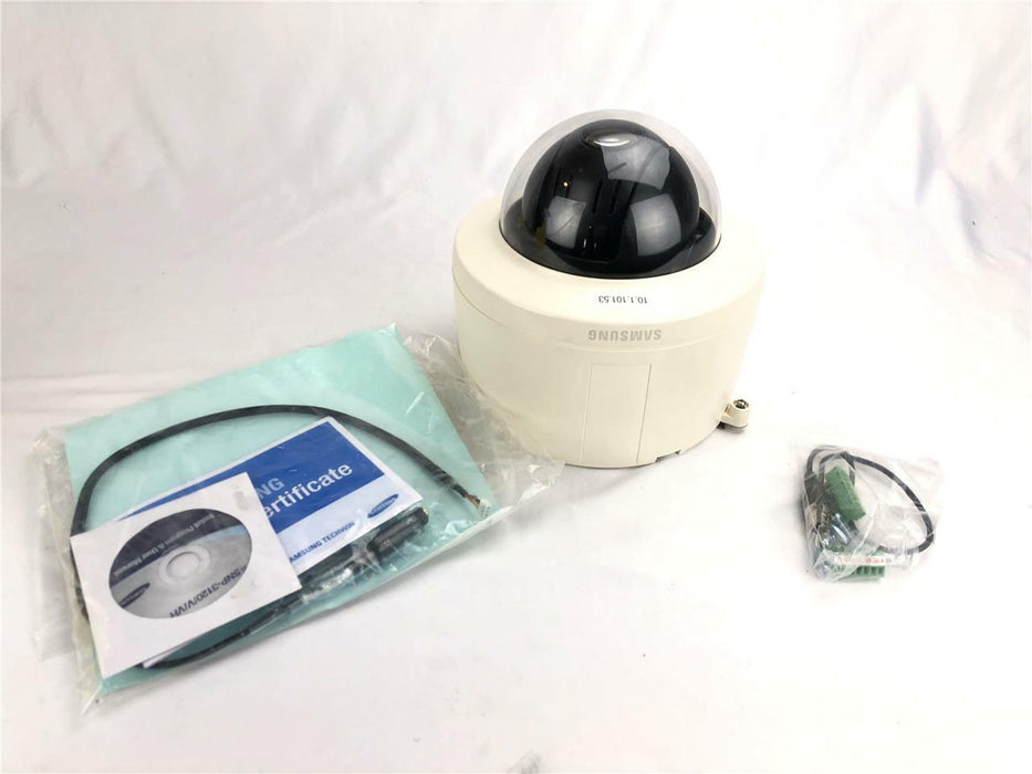 Samsung SNP-3120N IP Network Security Camera High-Speed PTZ Dome 12X Zoom PoE